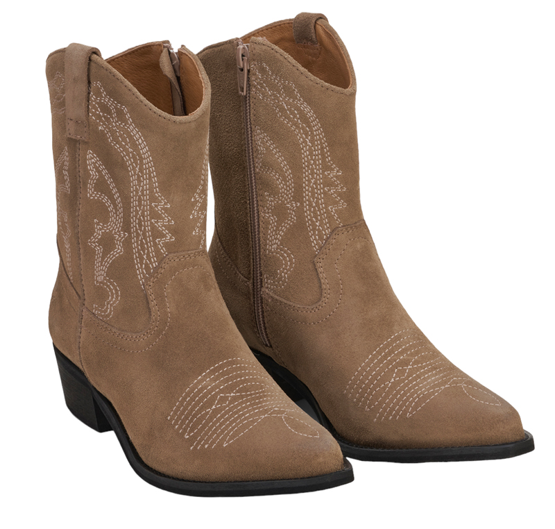 Lækre brune cowboystøvler fra Shoedesign
