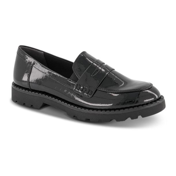 Tamaris loafers sort 