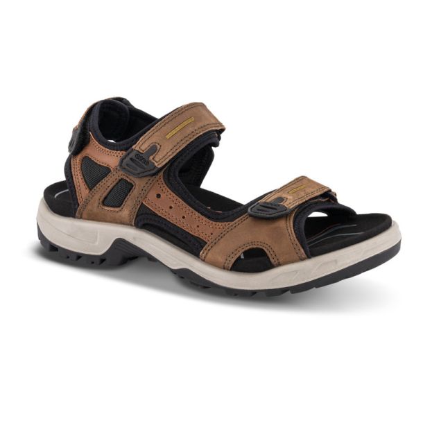 Ecco offroad herresandal brun   