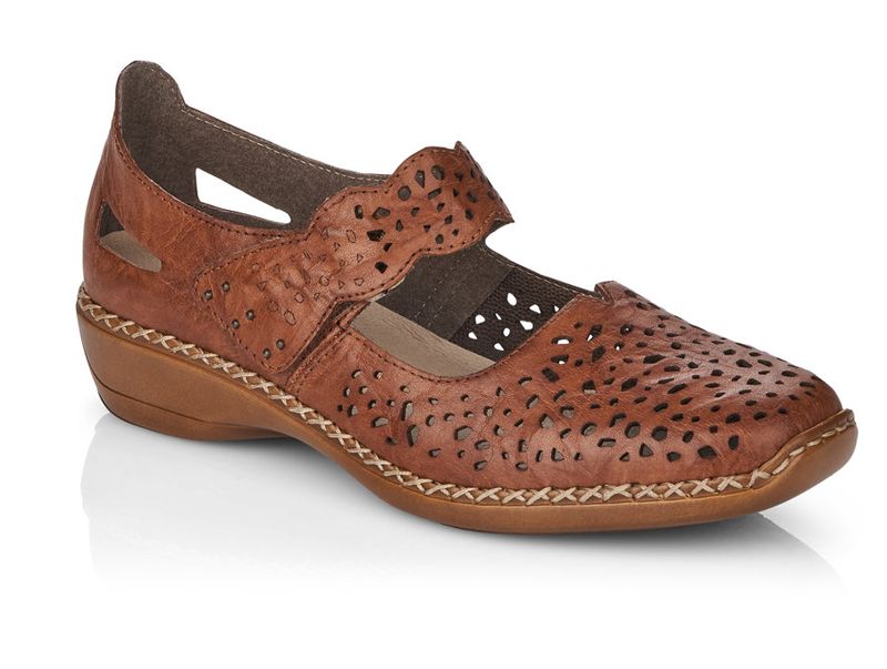 rieker ballerina taupe