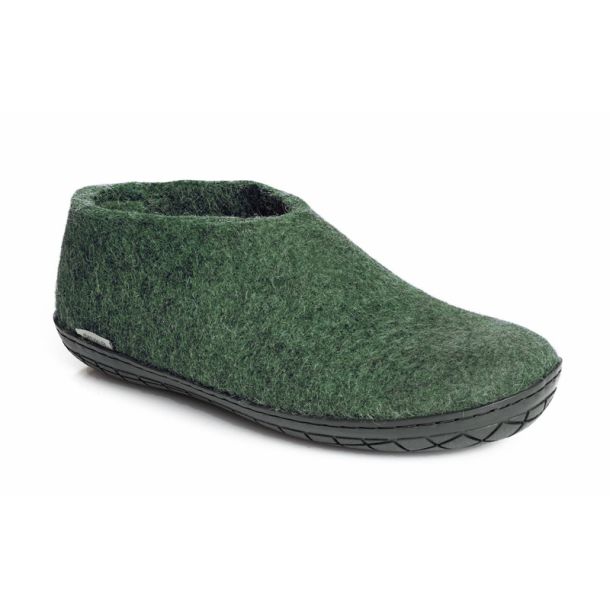 SORT GUMMISÅL - grøn - Bæredygtige sko - RABØL