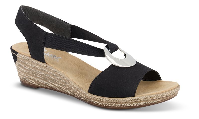 forsigtigt Bryde igennem marmelade rieker sandal med kilehæl - Sandaler - RABØL