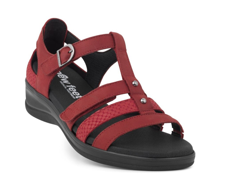 New feet sandal med hælkappe Sandaler -